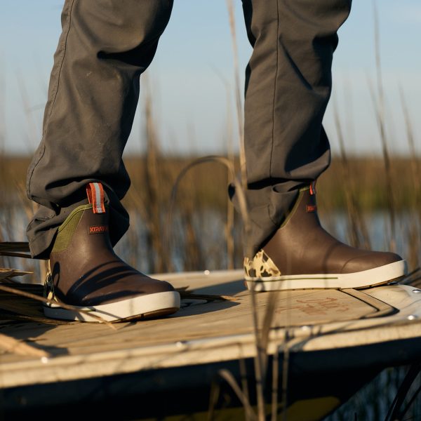Men's Outdoors Fleece Lined Ankle Deck Boot