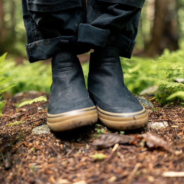 Men's Leather Chelsea Ankle Deck Boot