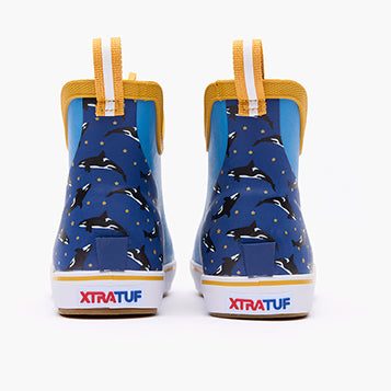 Kids' Salmon Sisters Ankle Deck Boot