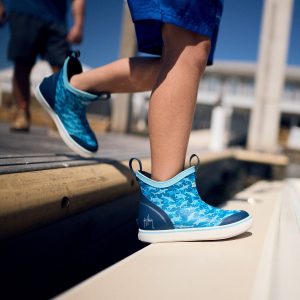 Big Kids Ankle Deck Boot Guy Harvey