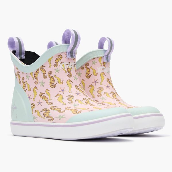 Big Kids Ankle Deck Boot Guy Harvey
