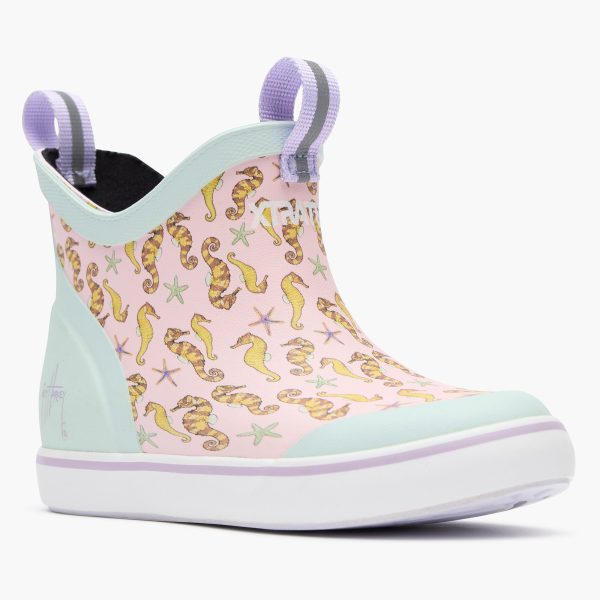 Big Kids Ankle Deck Boot Guy Harvey