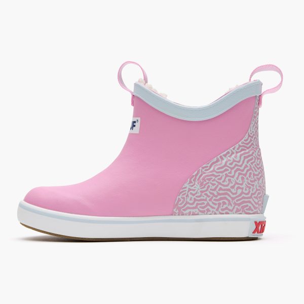 Big Kids Trolling Pack Fleece Lined Ankle Deck Boot