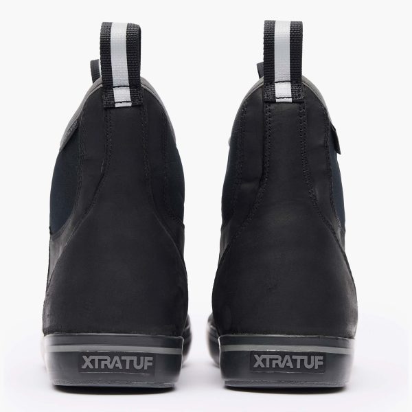 Women's Leather Ankle Deck Boot