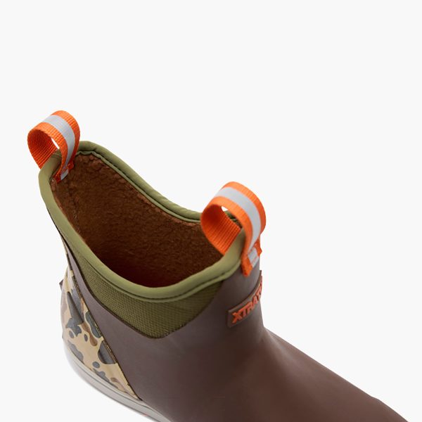 Men's Outdoors Fleece Lined Ankle Deck Boot