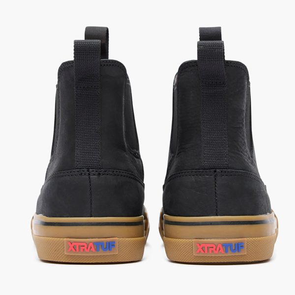 Men's Leather Chelsea Ankle Deck Boot