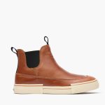 Men's Leather Chelsea Ankle Deck Boot