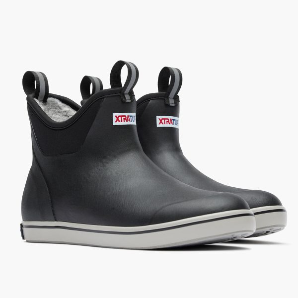 Men's Fleece Lined Ankle Deck Boot