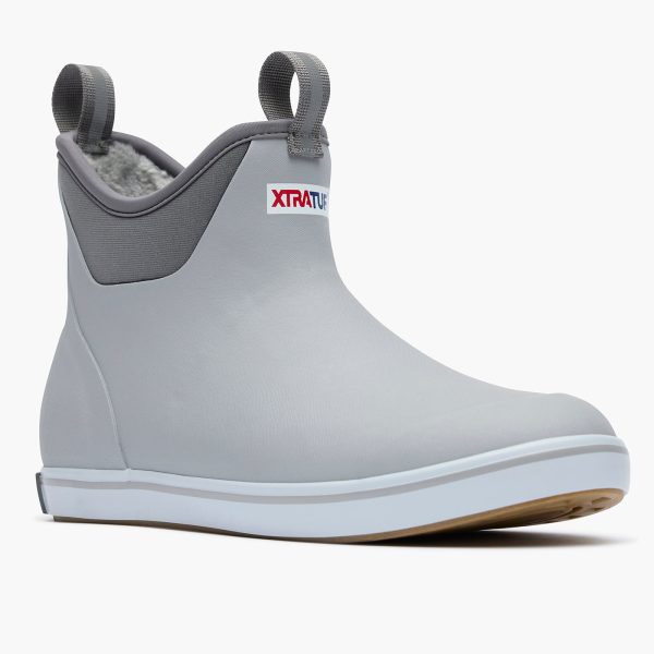 Men's Fleece Lined Ankle Deck Boot