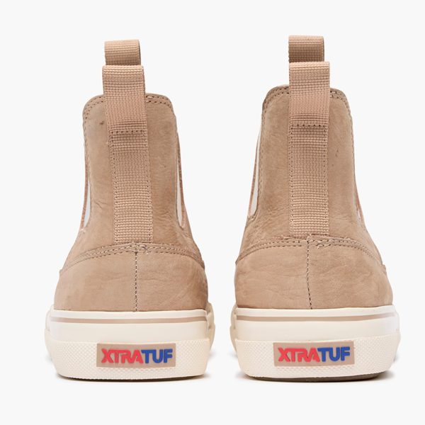 Women's Leather Chelsea Ankle Deck Boot